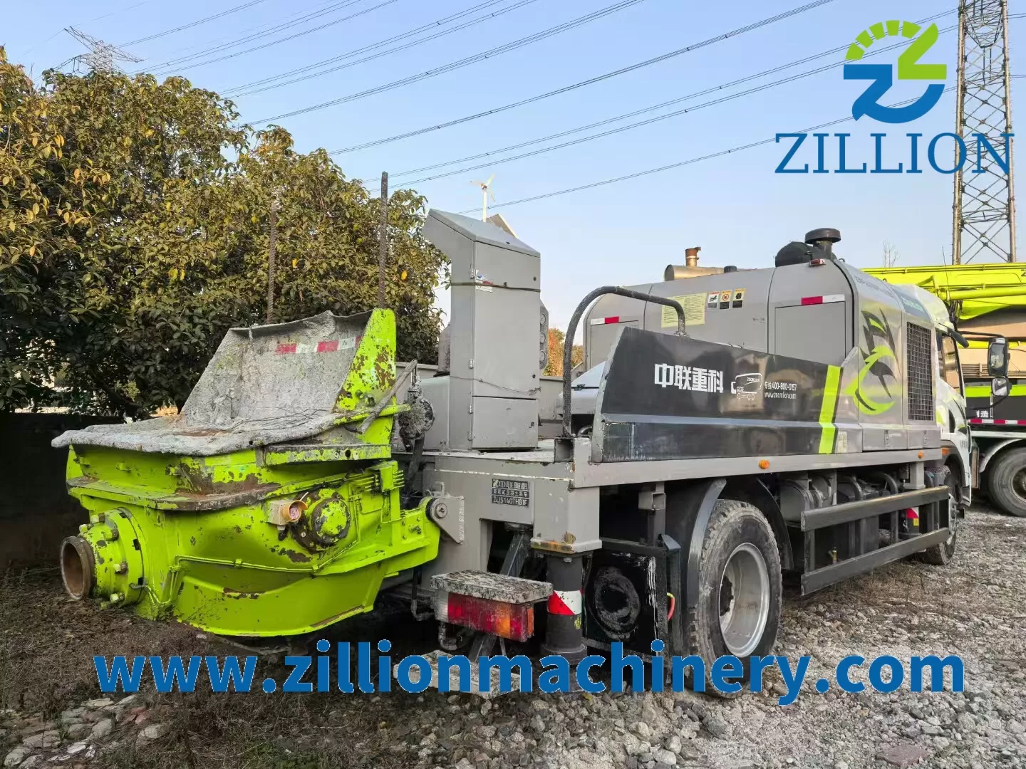 2020 Zoomlion 10023 Transported Concrete Pump Line Pump for Construction