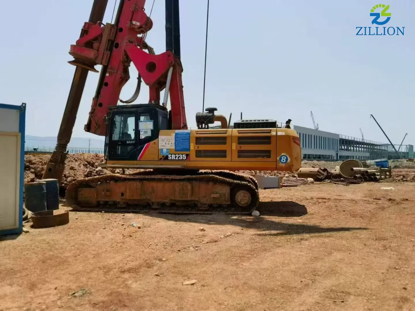 2020 SANY Piling Machinery 235-3 backhoe Rotary Drilling Rig for Foundation Drill