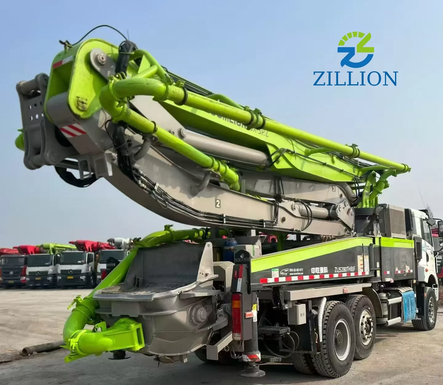 2022 Zoomlion 40m Truck-Mounted Concrete Pump Truck with FAW Chassis