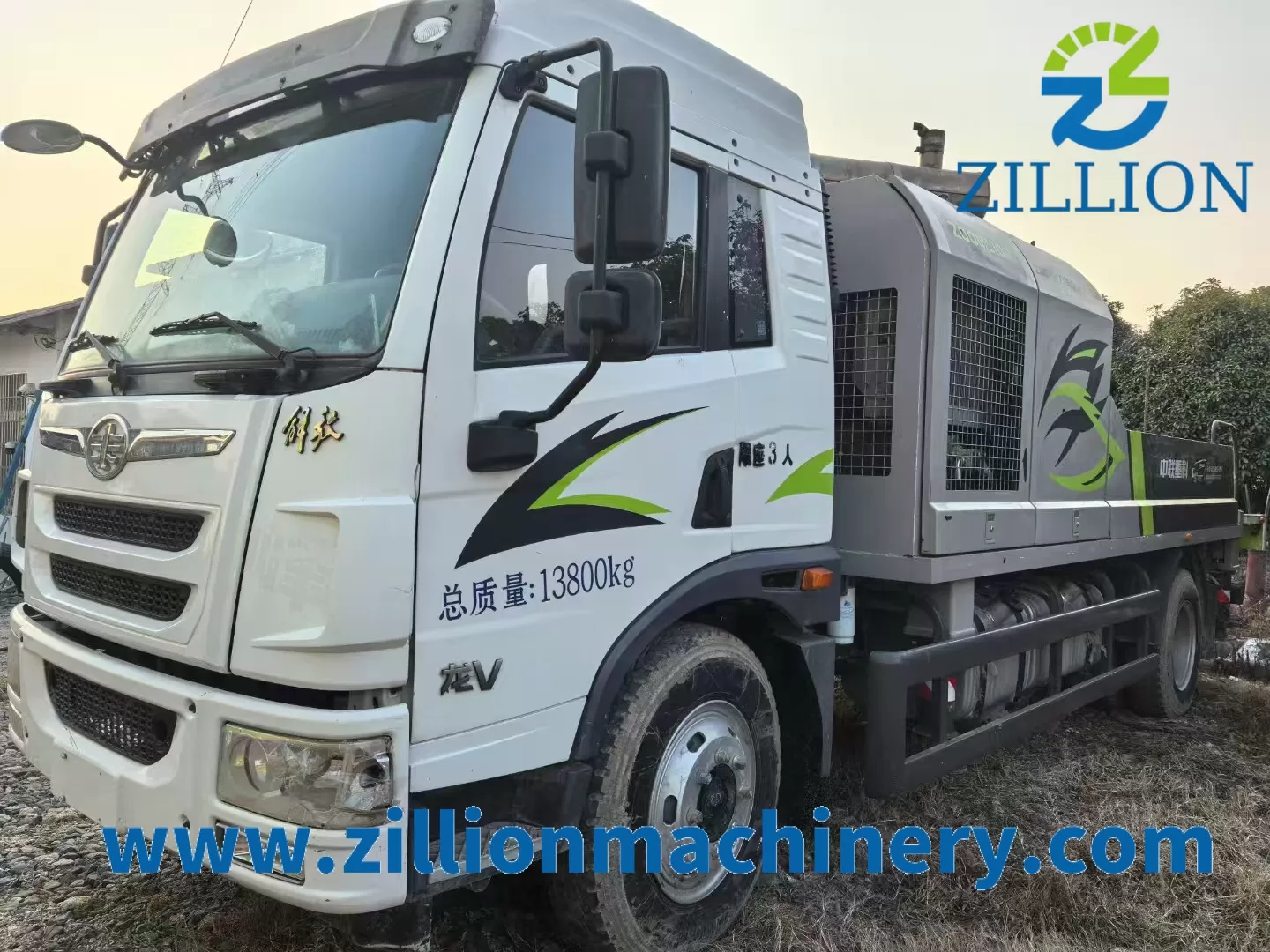 2020 Zoomlion 10023 Transported Concrete Pump Line Pump for Construction